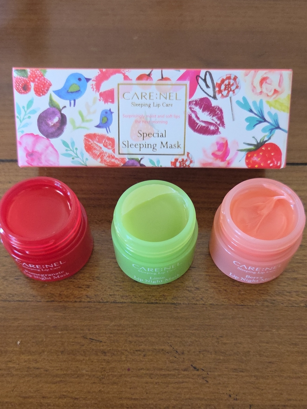 Special Sleeping Mask Trio - Pomegranate, Lime, Berry